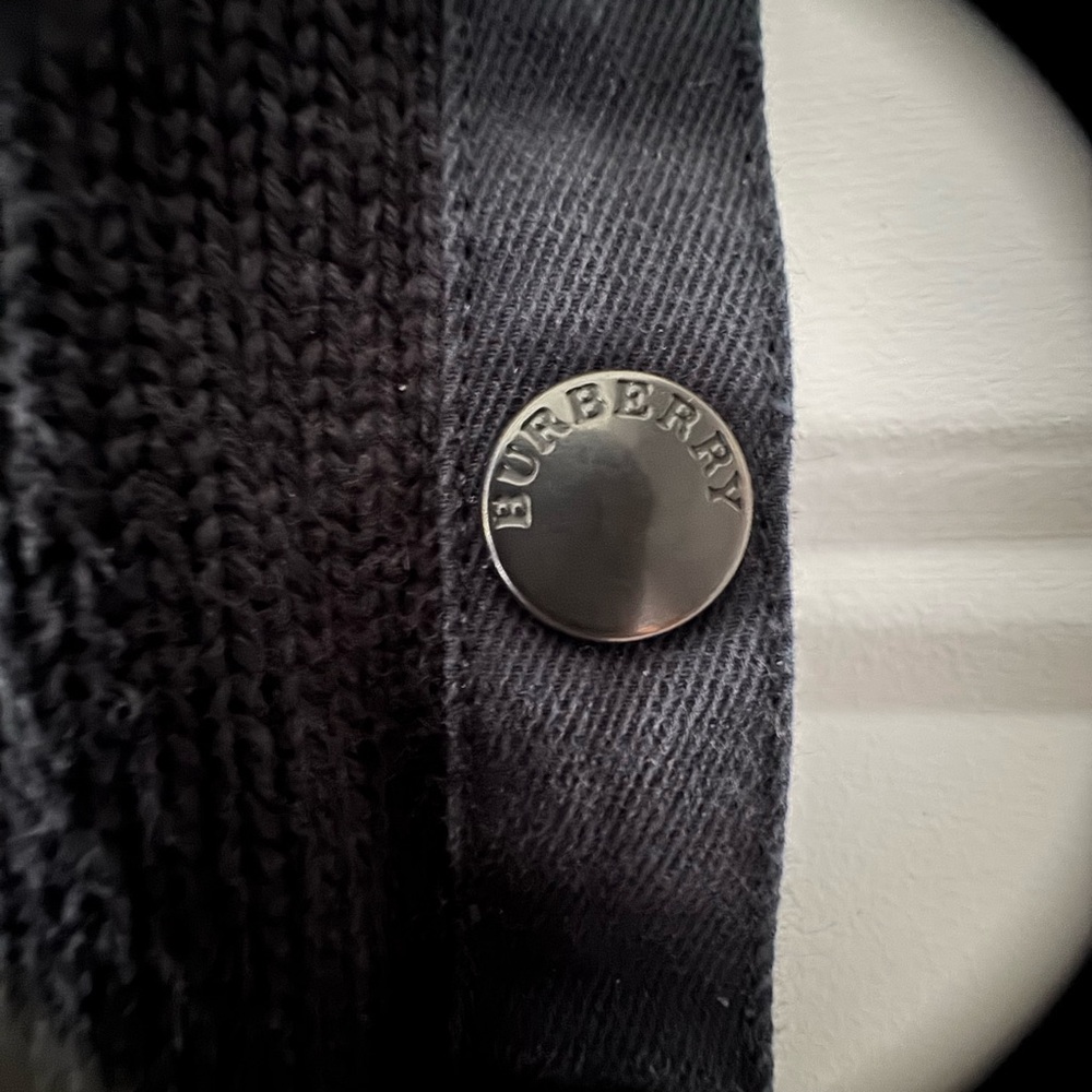 Burberry Black Cowl Neck Sleeveless Sweater like new - Picture 3 of 9
